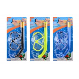 kartela Gözlük Şnorkel SET
