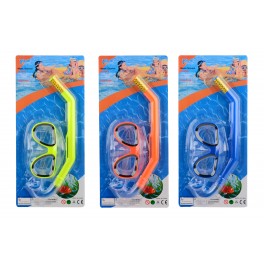 kartela Gözlük Şnorkel SET